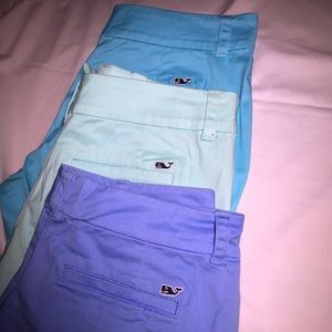 3 pairs of vineyard vines shorts